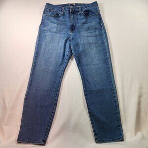 Judy Blue Womens Jeans Size 1X Whisker Medium Wash Stretch Style #83107